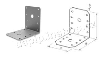 Spojovací úhelník bez prolisu pravidelný - RŮZNÍ VÝROBCI - ( BALENÍ ?? KS )