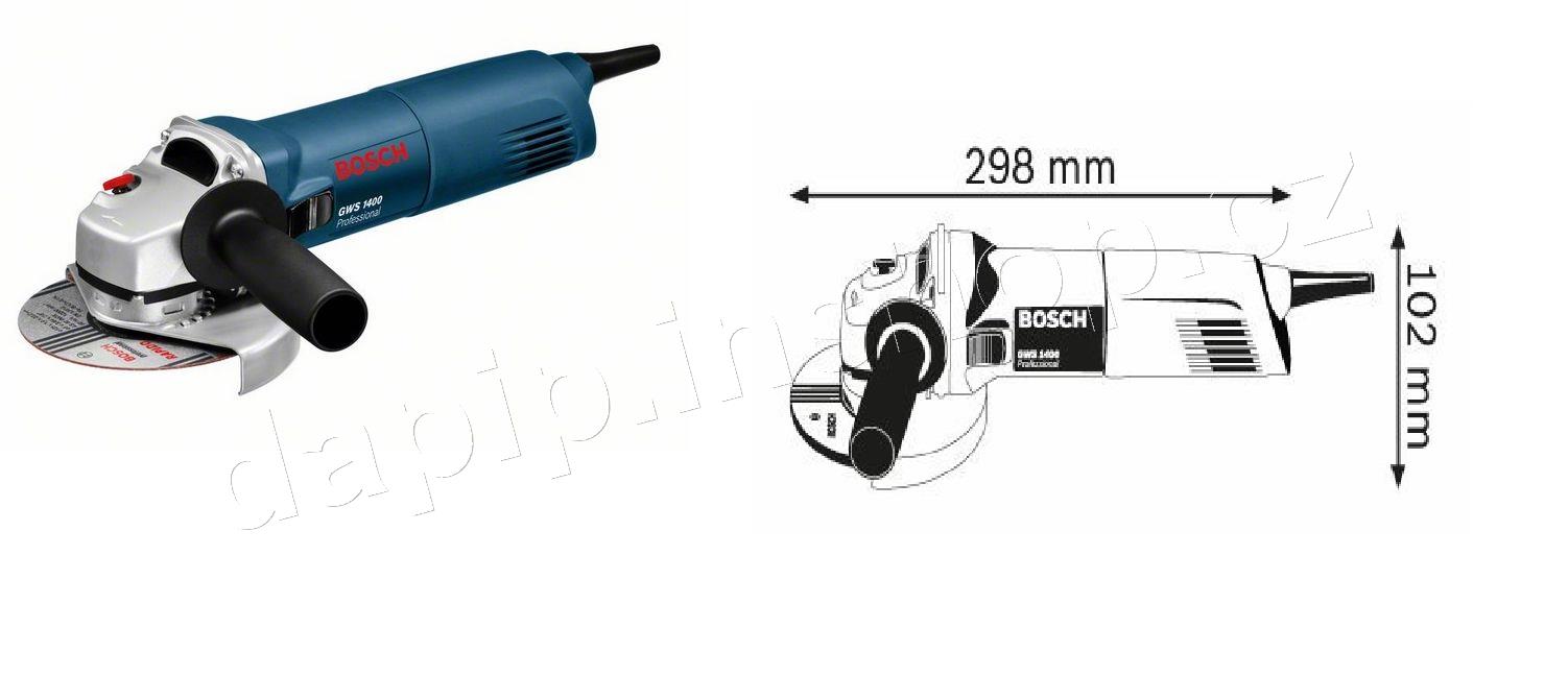 GWS 1400 - BOSCH - PROFI