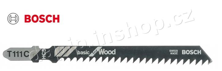 T 111 C - BASIC FOR WOOD - BOSCH PROFI - ( BALENÍ 5 KS )