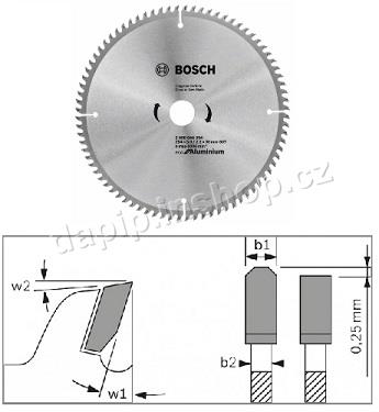 2 608 644 394 - Eco for Aluminum - BOSCH PROFI