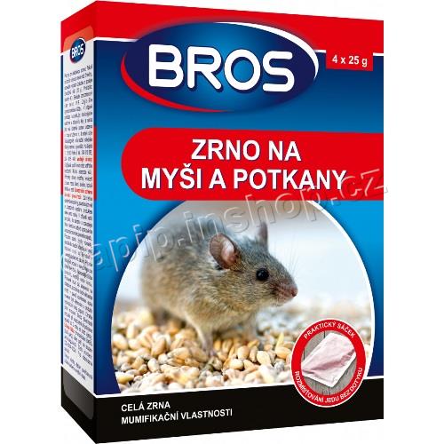 Zrno na myši, krysy a potkany - BROS
