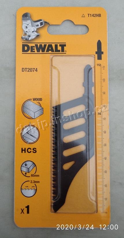 DT2074 ( T142HB ) - DEWALT - ( BALENÍ 1 KS )