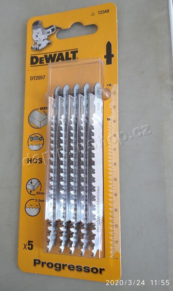 DT2057 ( T234X ) - DEWALT - ( BALENÍ 5 KS )