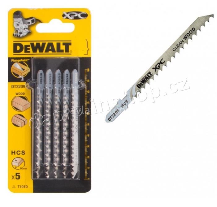 DT2209 ( T101D ) - DEWALT - ( BALENÍ 5 KS )