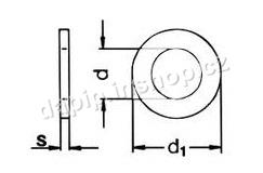 M10 /10,5*20*2/ - TZN - ( BALENÍ 250 KS)