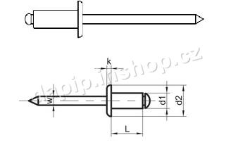 3,0*6 - FE/FE - ( BALENÍ 500 KS )