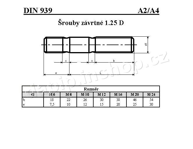 M20*40 - A2 - ( BALENÍ ?? KS )
