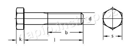 M12*1,25*55 - FE - ( BALENÍ 50 KS )