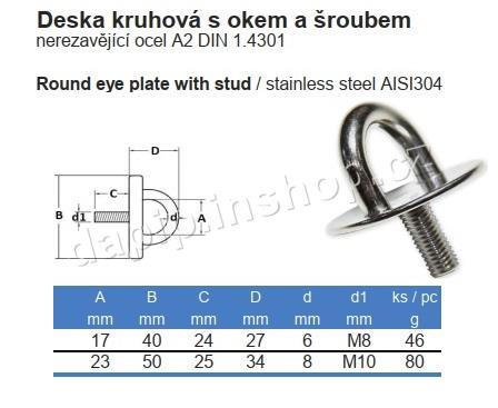 M6*40 - A2 - ( BALENÍ 10 KS )