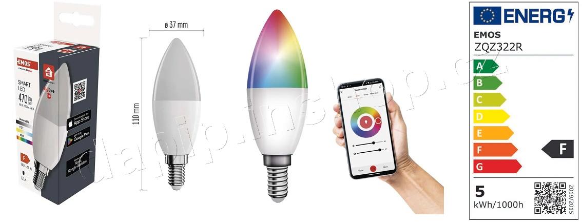 ZQW322R - EMOS GoSmart - ( BALENÍ 10 KS )