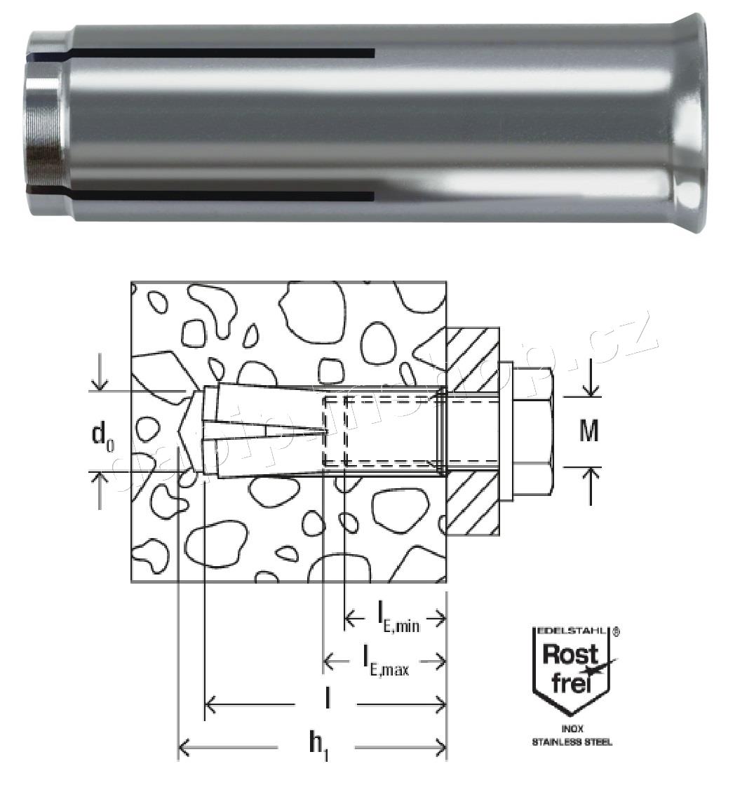 EA II M6 - A4 - ( BALENÍ 100 KS ) - FISCHER