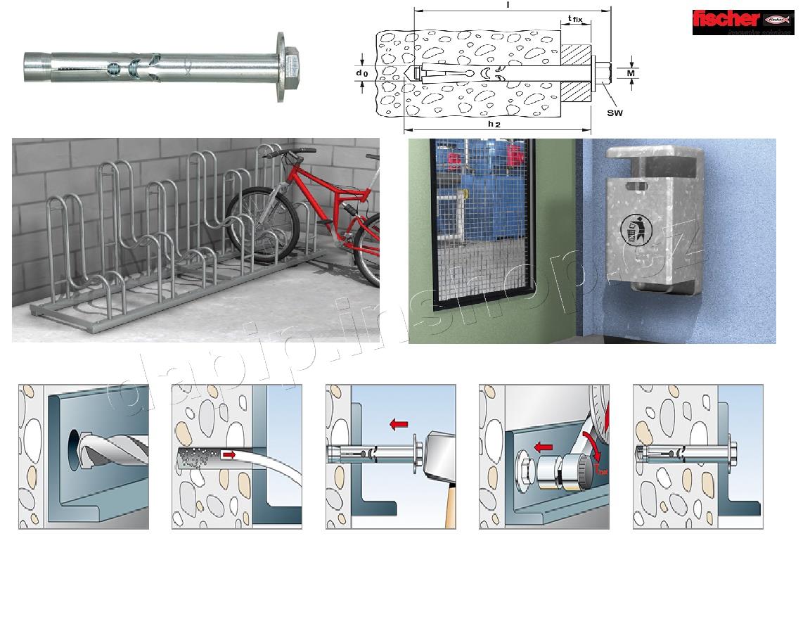 FSA-S M10 - 12/110/50 S - ( BALENÍ 20 KS ) - FISCHER