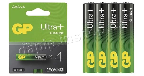 B03114 - GP - ALKALINE Ultra Plus - ( BALENÍ 4 KS )