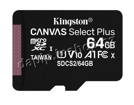 SDCS2/64GBSP - KINGSTON Canvas Plus microSDXC 64GB