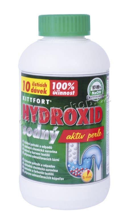 Hydroxid sodný - perle - KITTFORT