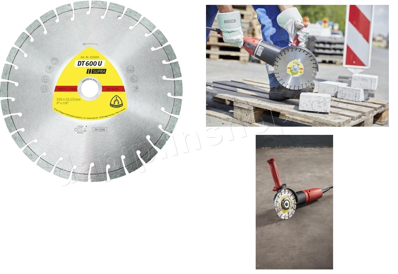 DT 600 U SUPRA - DĚLENÝ - KLINGSPOR