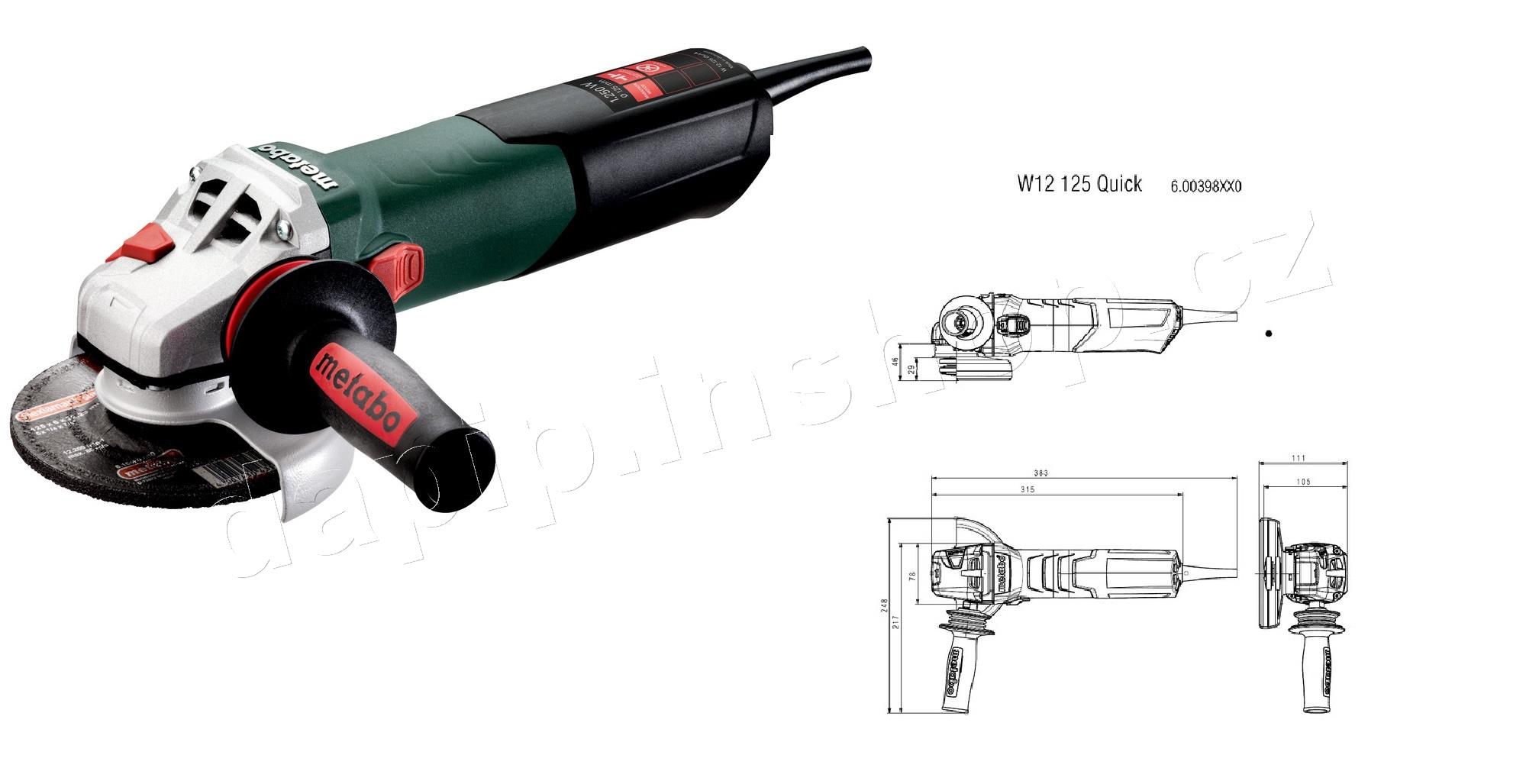W 12-125 QUICK - METABO