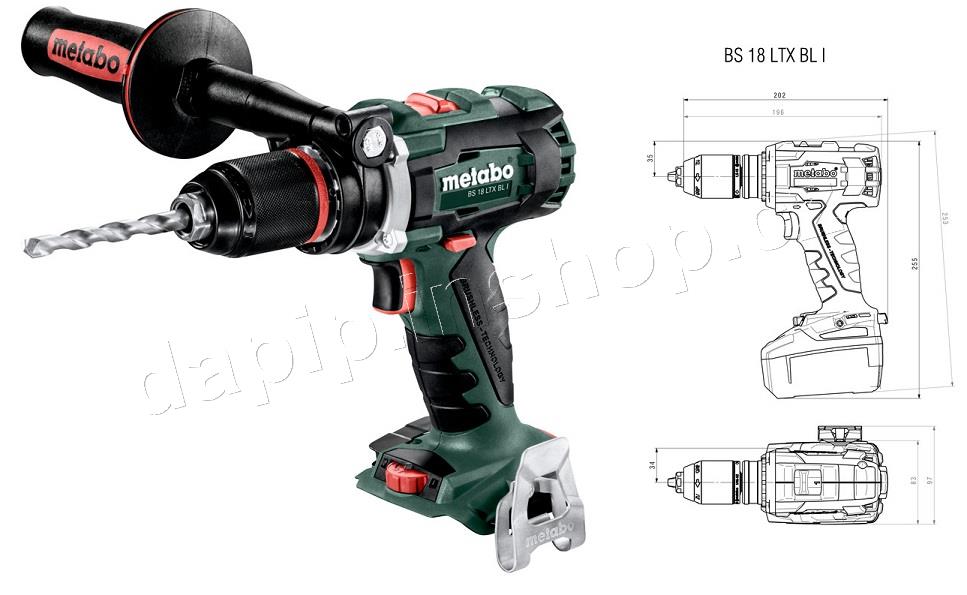 BS 18 LTX BL I - METABO