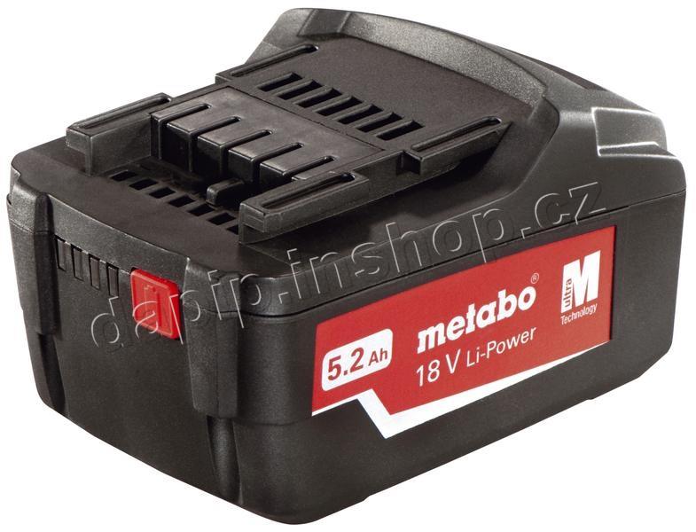 ND akumulator - 625592000 - Li-Ion - 18,0 V - 5,2 Ah - METABO