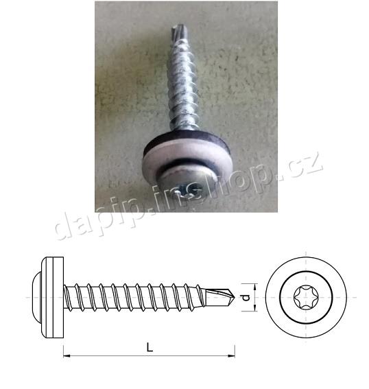 4,8*35 - BZN - RAWLPLUG - ( AL podložka ) - ( BALENÍ 250 KS )