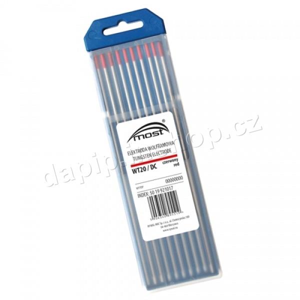 WT20 - 2,4 * 175mm - TUNGSTEN - ( BALENÍ 10 KS )