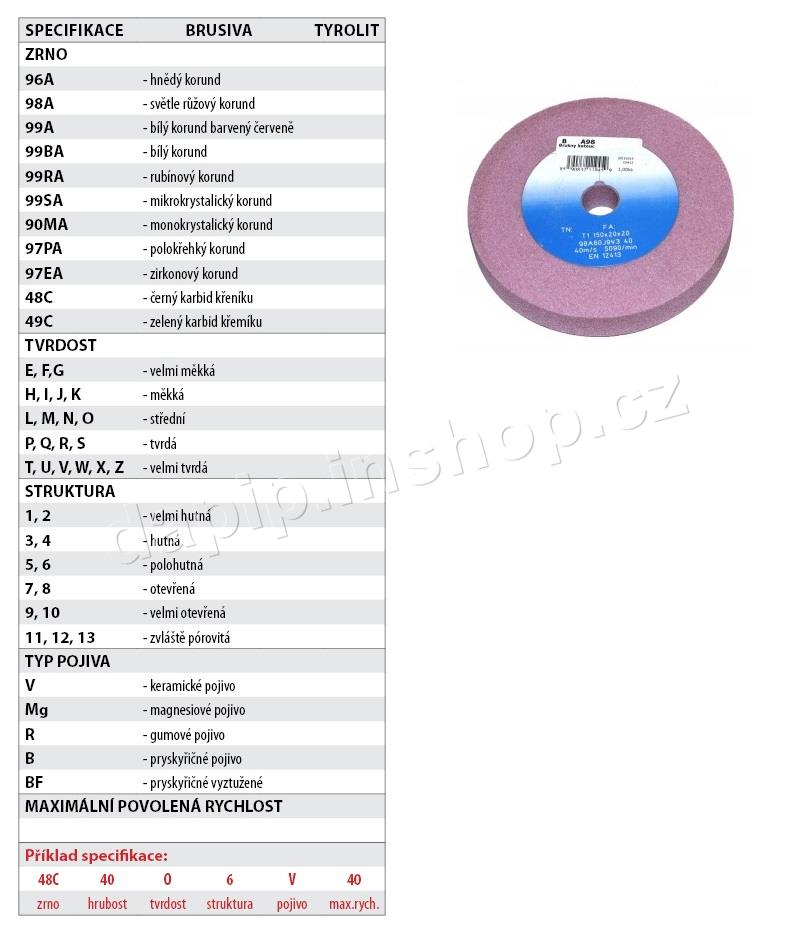 98A 60 K 9 V 40 - TYROLIT