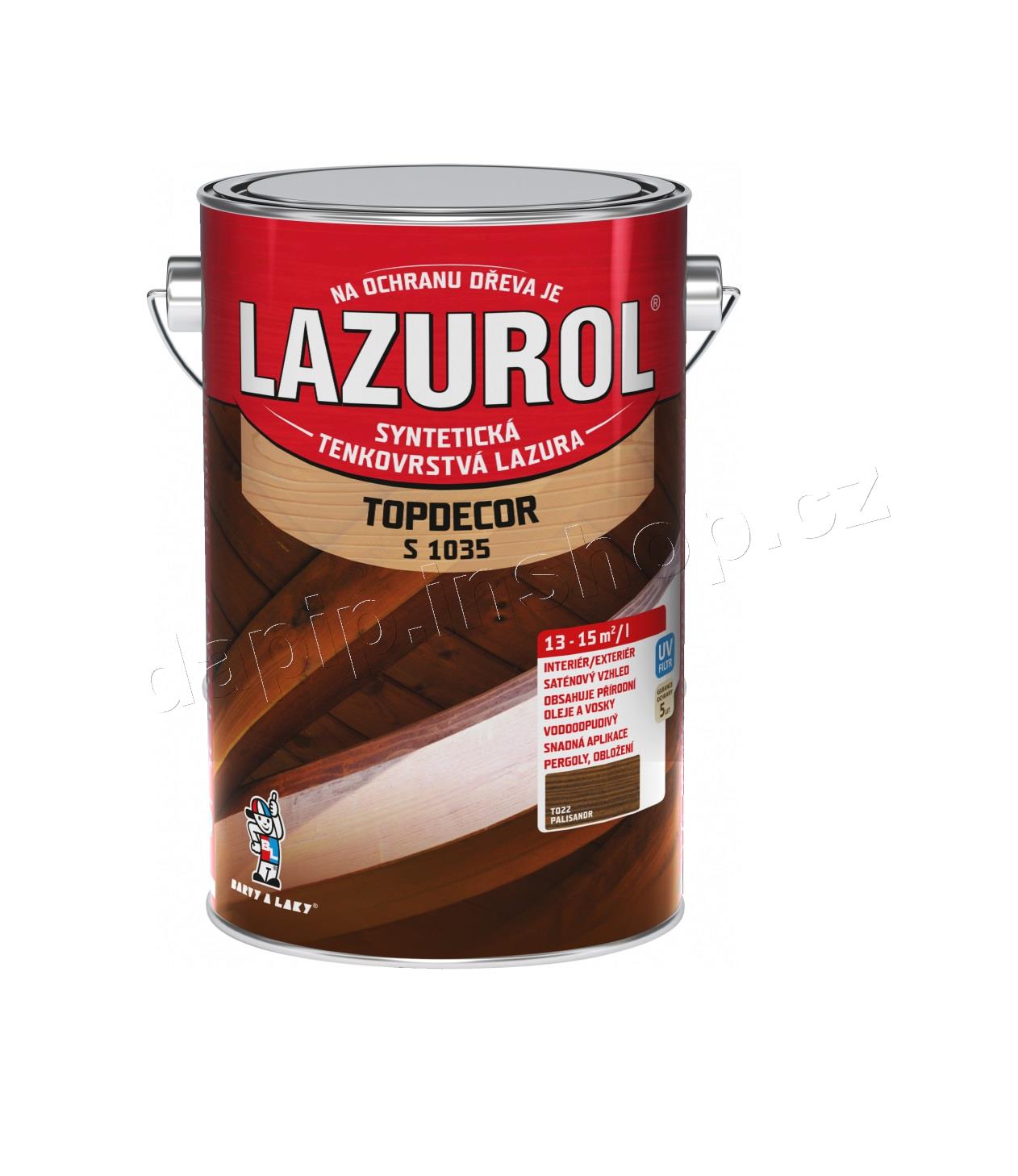 Lazurol TOPDECOR S 1035 - BARVY LAKY HOSTIVAŘ