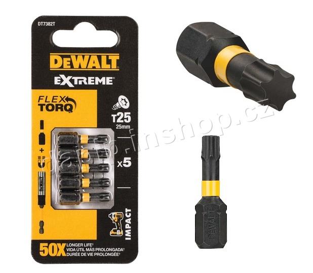 TORX 25/25 - DT7382T - DEWALT - ( BALENÍ 5 KS )