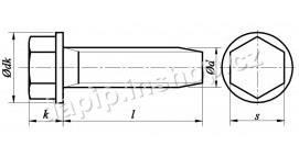 M8*25 - BZN - ( BALENÍ 500 KS )