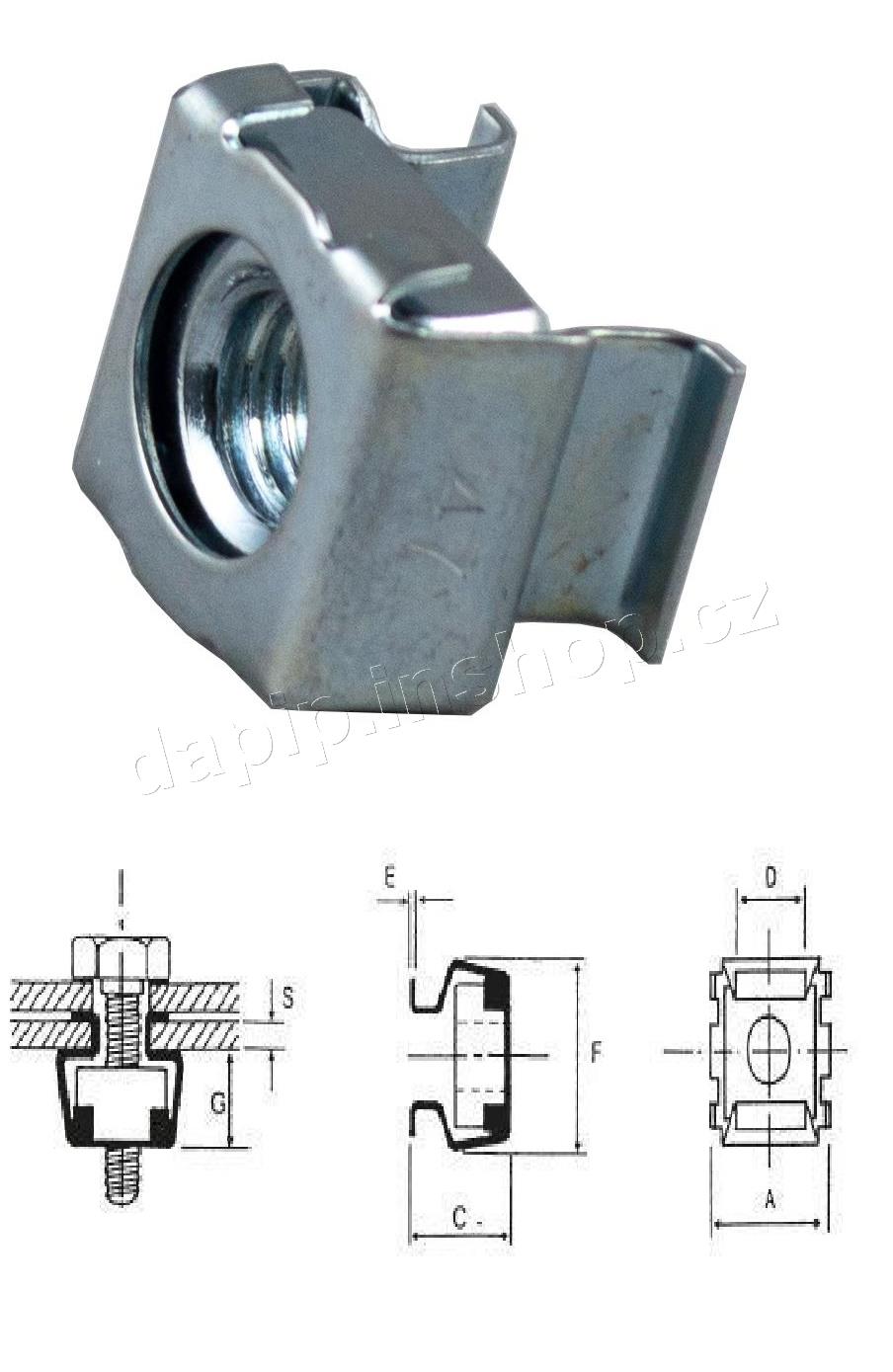 M6 - BZN - ( BALENÍ 100 KS ) - RŮZNÍ VÝROBCI