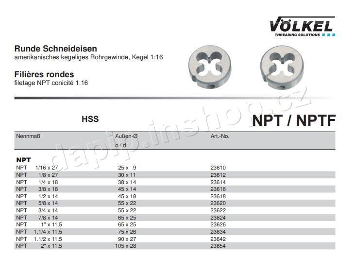 NPT 2 x 11,5 - VOLKEL Germany