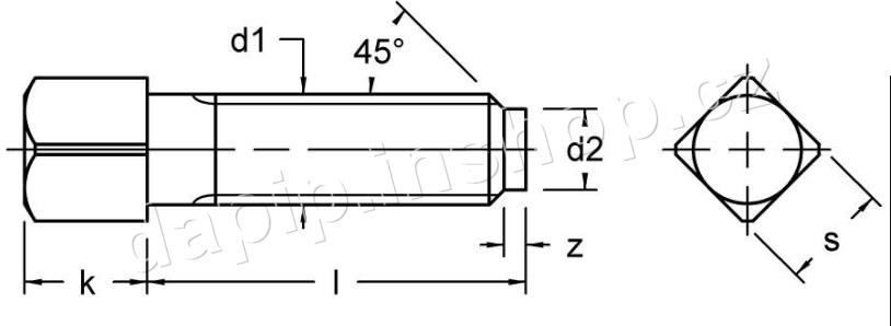 M12*35 - FE - ( BALENÍ 25 KS )