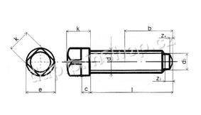 M12*50 - FE - ( BALENÍ 25 KS )