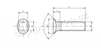 M12*100 - FE - ( BALENÍ 100 KS )