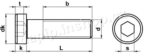 M8*40 - BZN - ( BALENÍ 200 KS )