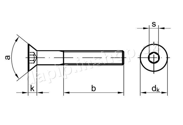 M20*70 - FE - ( BALENÍ 25 KS )