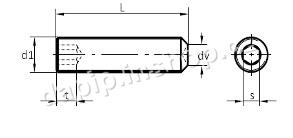 M4*6 - FE - (BALENÍ 1000 KS )