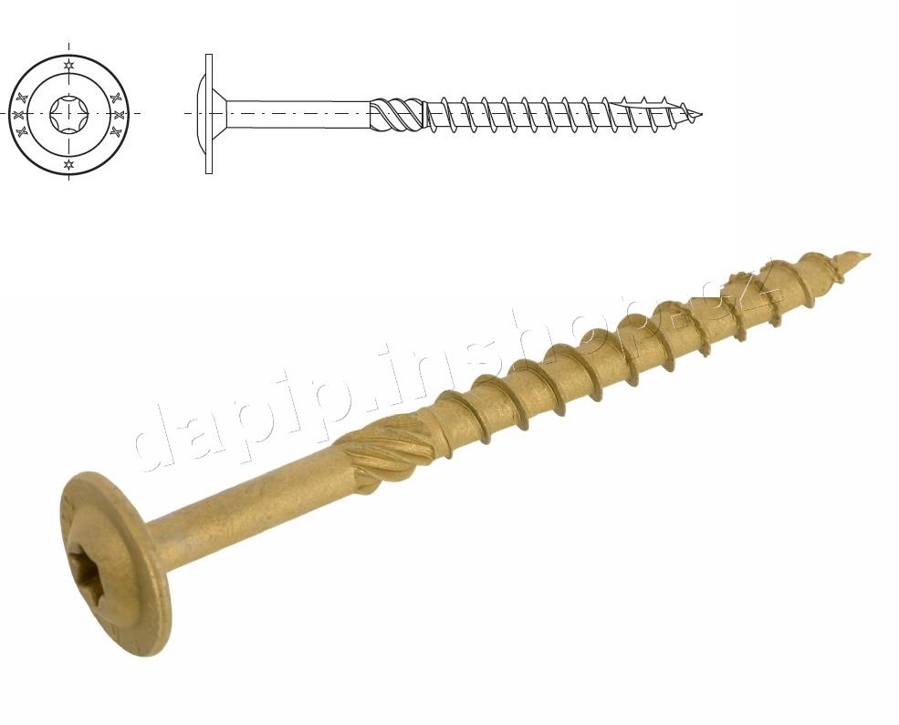 8,0*500 - ŽLUTÝ ZZN - ( BALENÍ 50 KS )