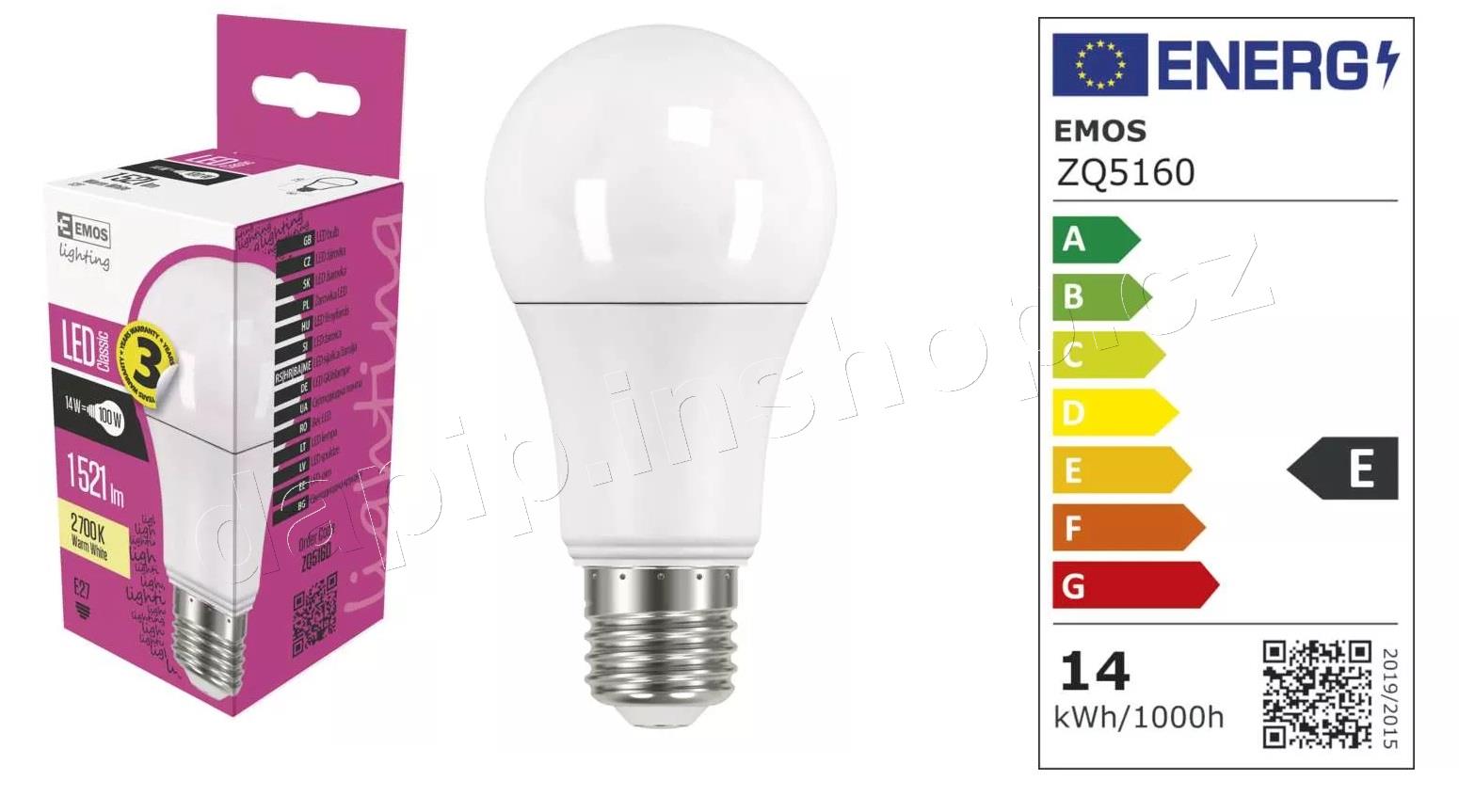 ZQ5160 - EMOS Lighting - ( BALENÍ 10 KS )