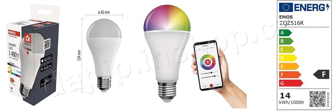 ZQZ516R - EMOS GoSmart - ( BALENÍ 4 KS )