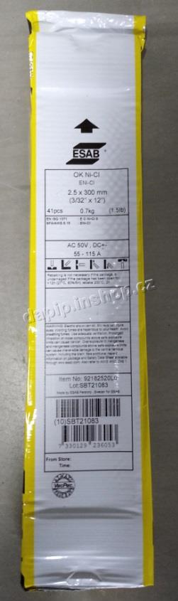 OK Ni-Cl ( OK 92.18 ) - 2,5 mm * 300 mm - ESAB
