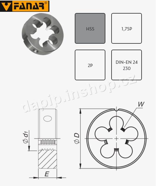NPT 3/4 x 14 - FANAR