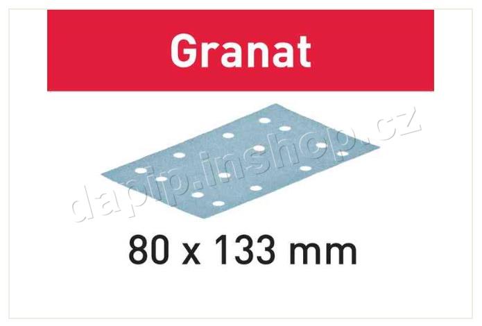 STF 80x133 P150 GR/100 - GRANAT - FESTOOL - ( BALENÍ 100 KS )