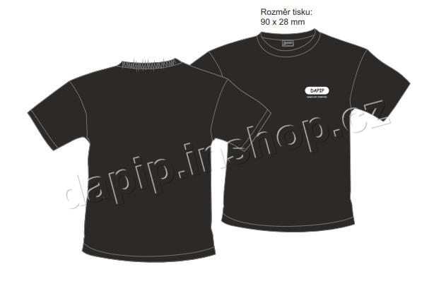 Reklamní tričko s logem ČB - GILDAN PREMIUM