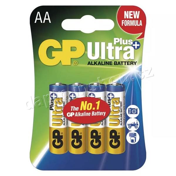 UKONČENÁ POLOŽKA - B1721 - GP - ALKALINE Ultra Plus - ( BALENÍ 4 KS )
