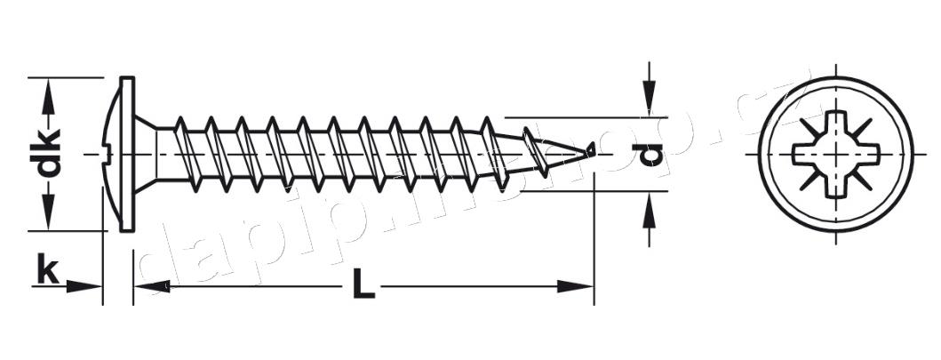 4,0*30 - BZN - ( BALENÍ 1000 KS )