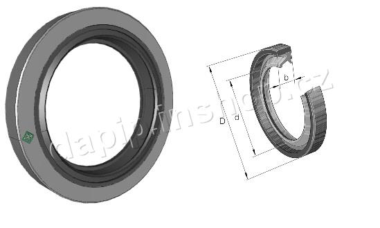 SD16*24*3-A - INA - ( BALENÍ 10 KS )