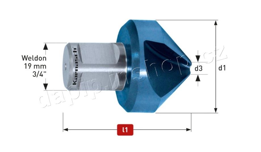 55 mm - Blue Line - KARNASCH