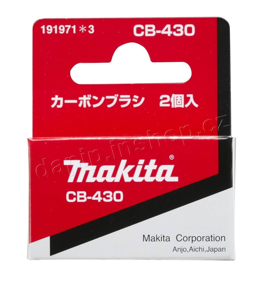 ND uhlíky CB 430 - MAKITA