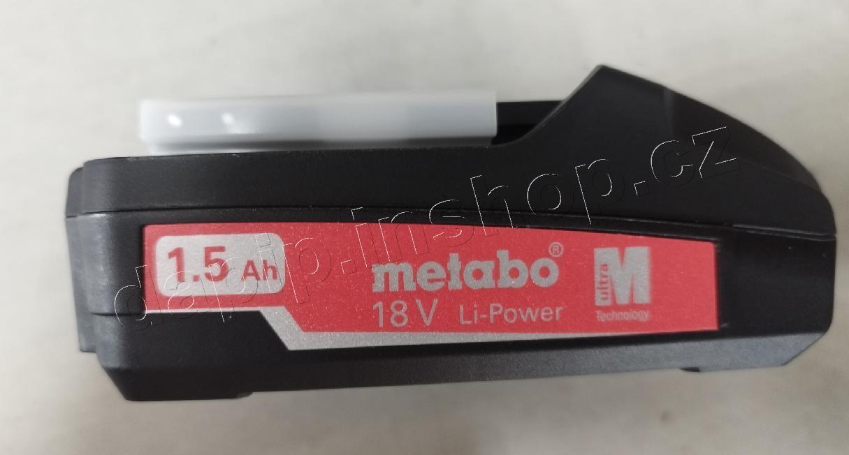ND akumulator - 25418000 - Li-Ion - Li-Power - 18,0 V - 1,5 Ah - METABO
